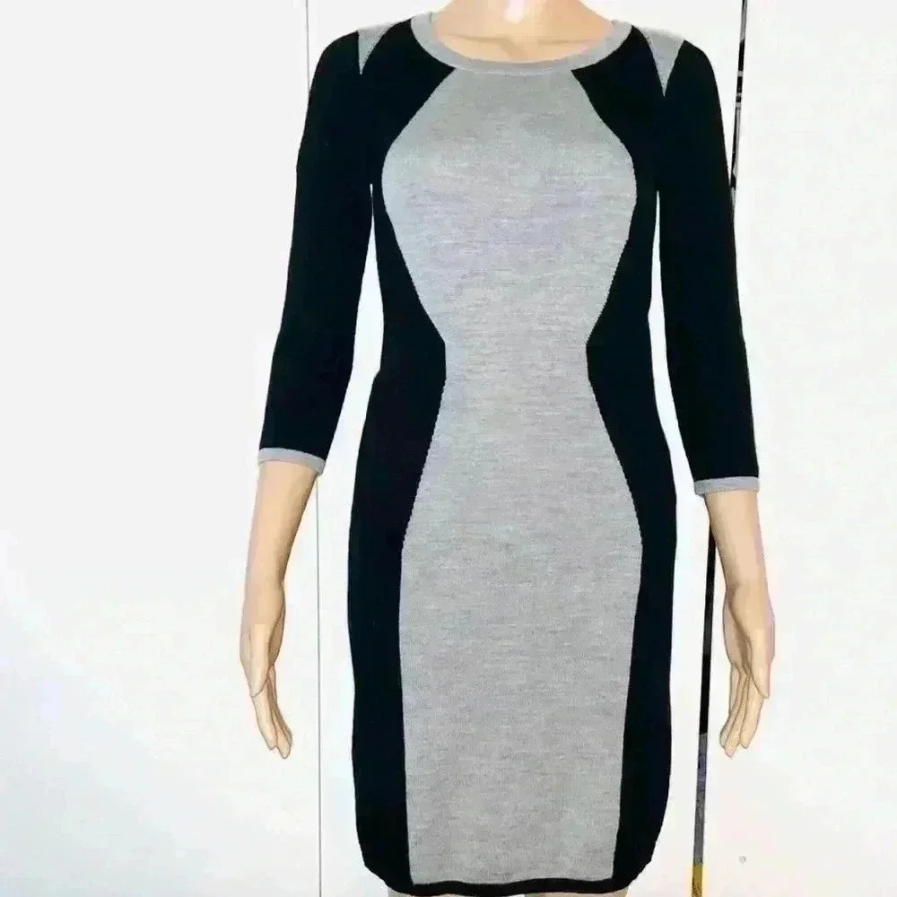 Vintage Cynthia Rowley wool sweater dress XS